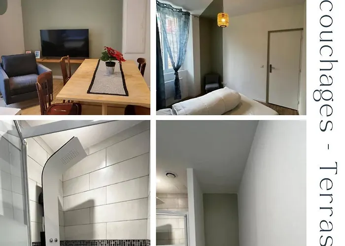 2 Pieces Avec Terrasse Proche Centre - Parking Gratuit A Proximite