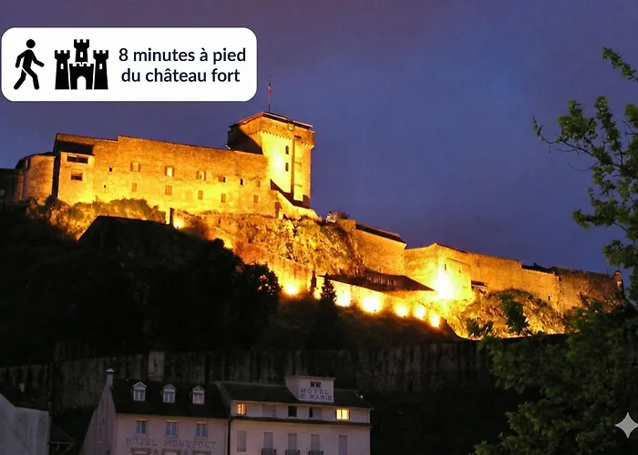 2 Pieces Avec Terrasse Proche Centre - Parking Gratuit A Proximite Лурд